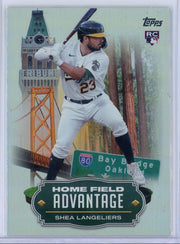 Shea Langeliers 2023 Topps Update Series Home Field Advantage SSP RC