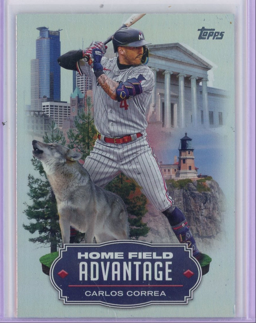 Carlos Correa 2023 Topps Update Series Home Field Advantage SSP