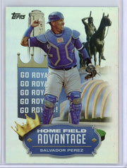 Salvador Perez 2023 Topps Update Series Home Field Advantage SSP