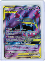 Muk & Alolan Muk GX Pokémon Unbroken Bonds Ultra Rare #196/214
