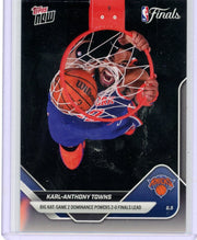 Karl-Anthony Towns 2026 Topps Now NBA Finals #332