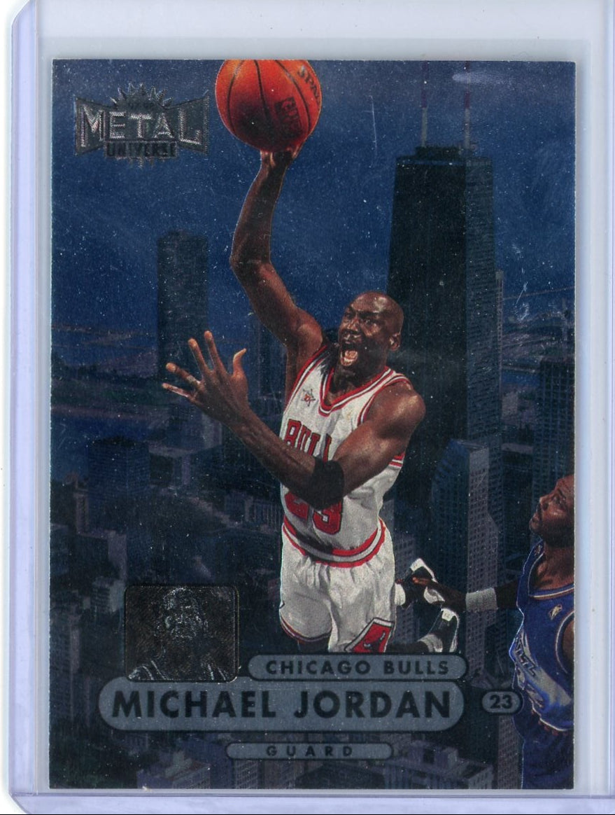 Michael Jordan 1998 Skybox International Metal Universe #23