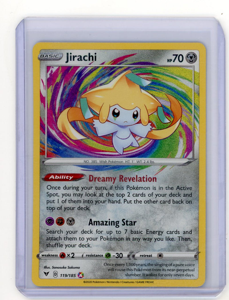 Jirachi Pokémon Vivid Voltage Amazing Rare 