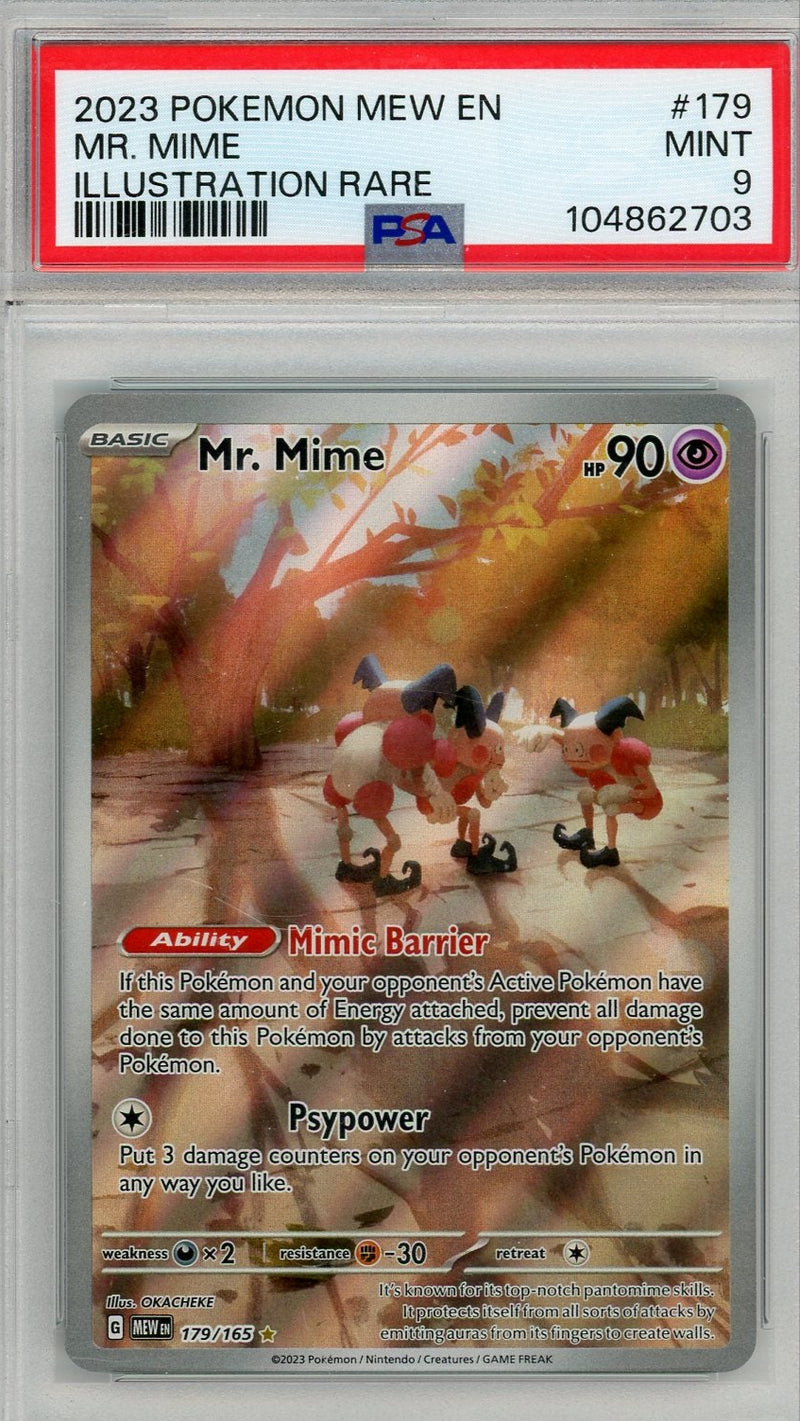 Mr. Mime 2023 Pokemon 151 Illustration rare 