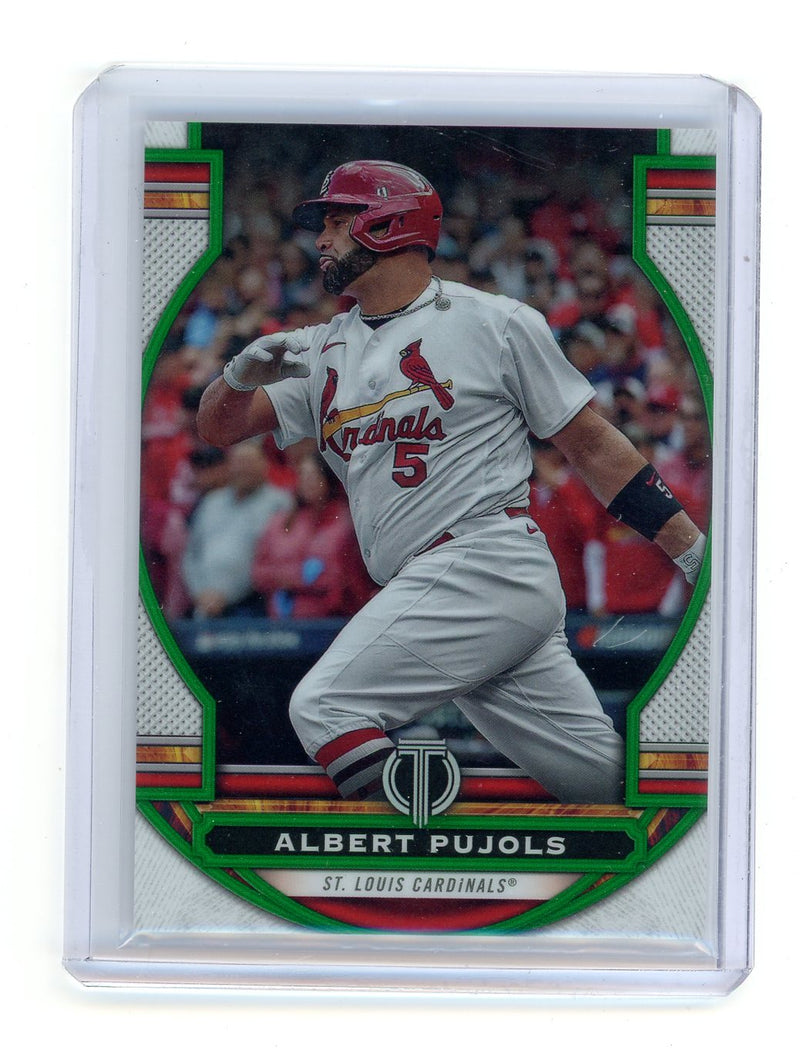 Albert Pujols 2023 Topps Tribute Green 39/99