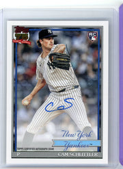 Cam Schlittler 2026 Topps Series 1 75th Anniversary Rookie Autograph
