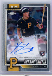 Konnor Griffin 2026 Topps Chrome Rookie Autograph #RA-KG