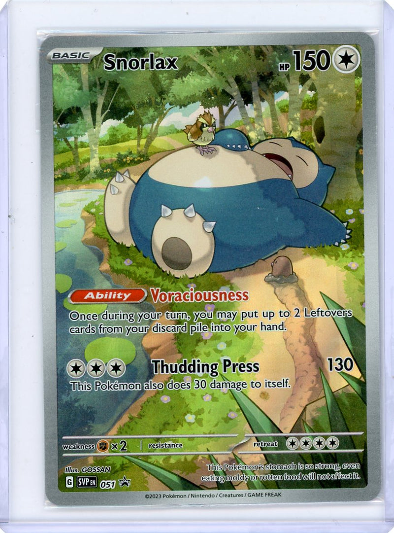 Snorlax Pokémon 151 Black Star Promo 