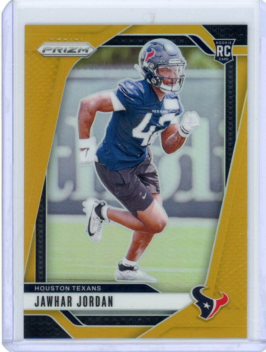 Jawhar Jordan 2024 Panini Prizm Gold Rookie #'d 05/10