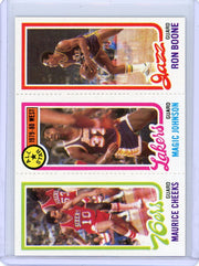 M. Cheeks/M. Johnson/R. Boone 1980 Topps