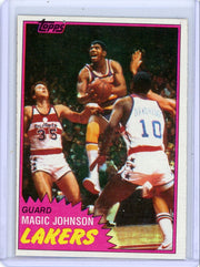 Magic Johnson 1981 Topps #21