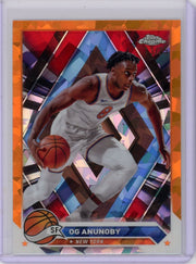 OG Anunoby 2023-24 Topps Chrome Sapphire Orange #'d 13/25