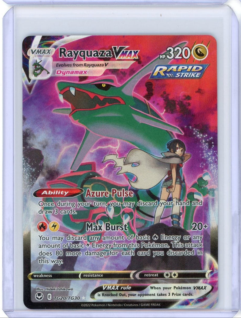 Rayquaza Vmax Pokémon Silver Tempest Trainer Gallery 