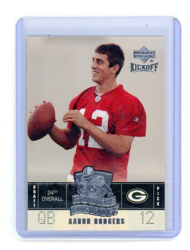 Aaron Rodgers 2005 Upper Deck Kickoff Rookie Kickoff 