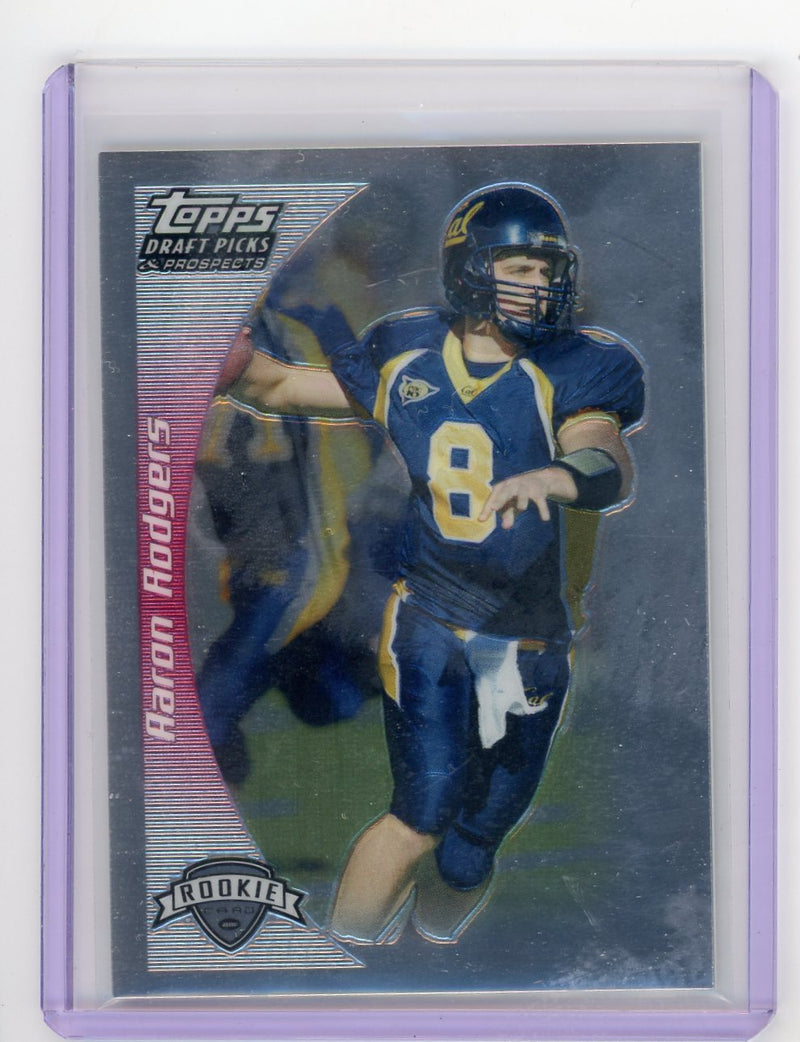 Aaron Rodgers 2005 Topps Draft Picks Rookie Card 