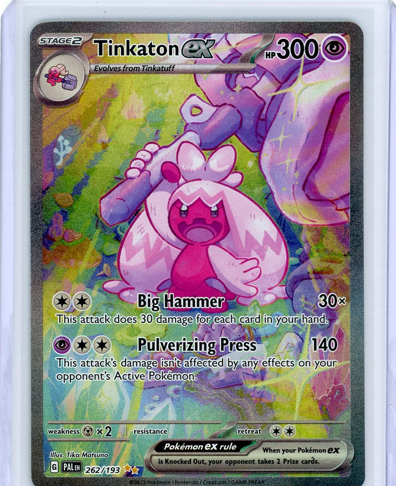 Tinkaton 2023 Pokemon Paldea Evolved Special Illustration rare holo 