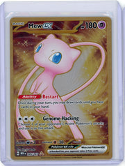 Mew ex 2023 Pokemon 151 UPC Gold Metal promo #205/165