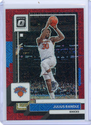 Julius Randle 2022-23 Panini Donruss Optic Choice red prizm choice #'d 69/88