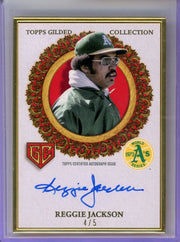 Reggie Jackson 2025-26 Topps Gilded Collection Gilded Champions Auto #GCH-RE #'d /5