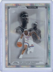 Shai Gilgeous-Alexander 2025-26 Topps Chrome Glass Canvas #GC-4