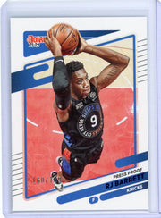 RJ Barrett 2021-22 Panini Donruss Press Proof purple #'d 160/199