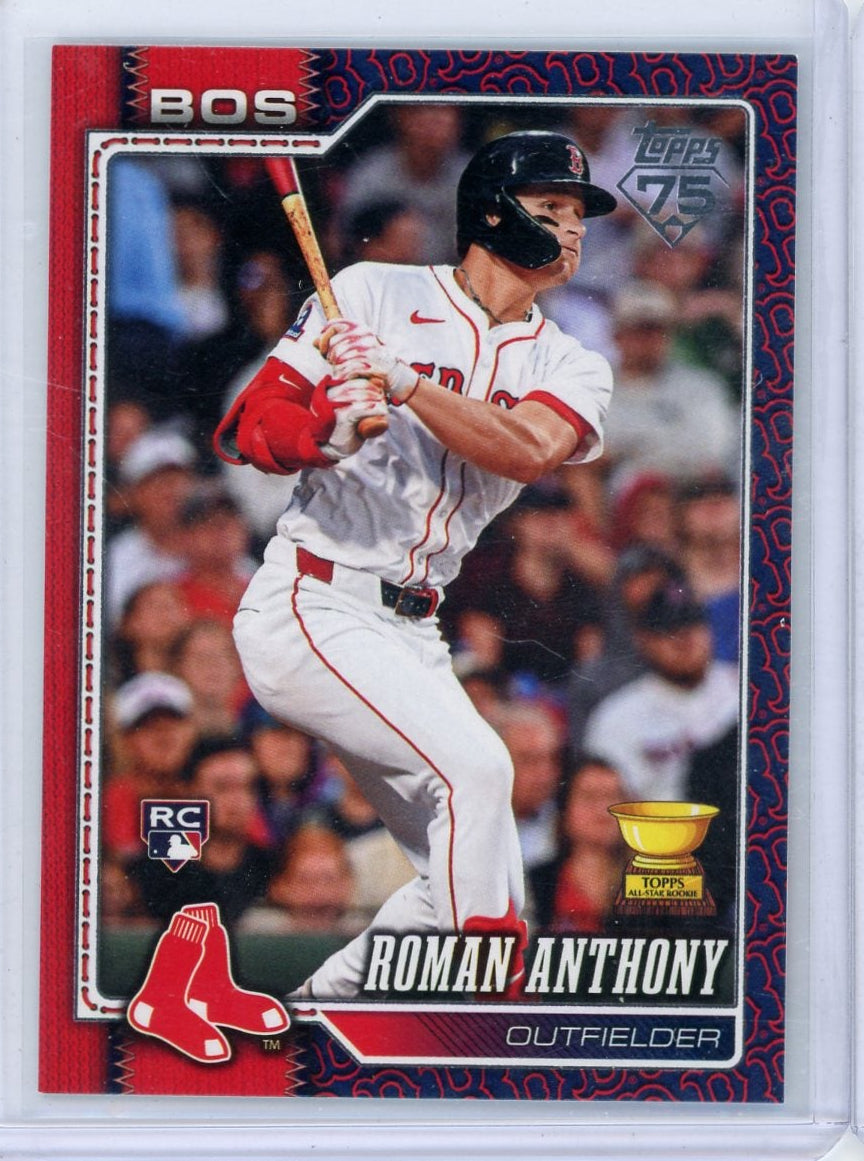 Roman Anthony 2026 Topps Series 1 Team Color Border