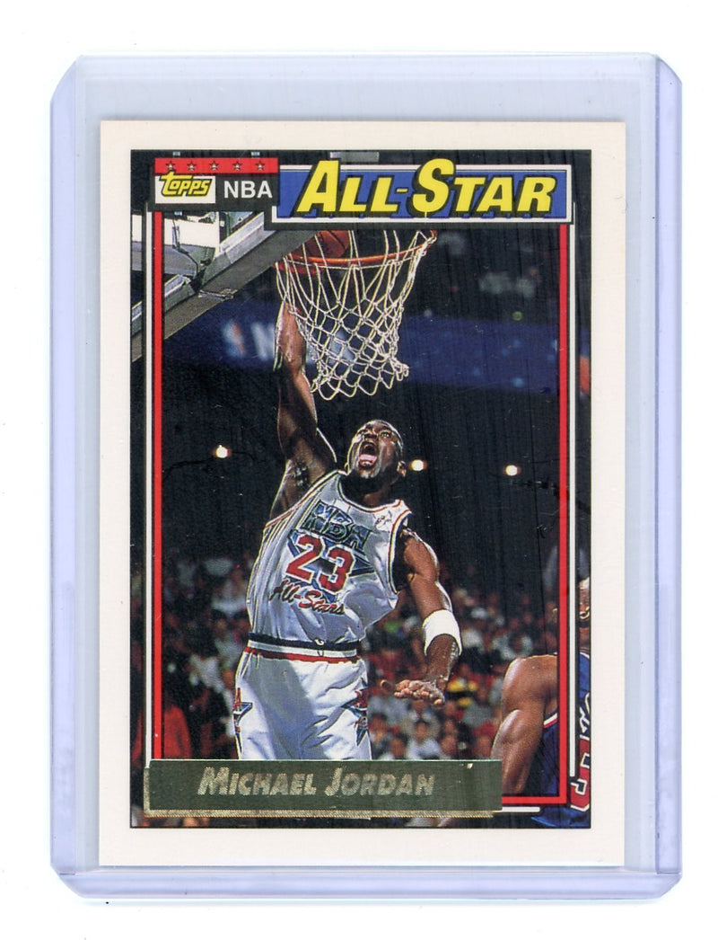 Michael Jordan 1992 Topps All-Star Gold 