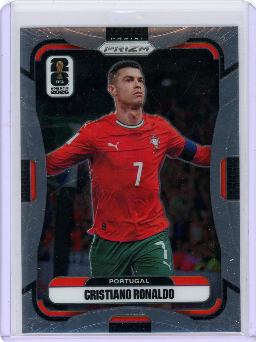 Cristiano Ronaldo 2025-26 Panini Prizm World Cup Image Variation
