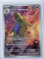 Tyranitar Pokémon Paldea Evolved Illustration Rare #222/193