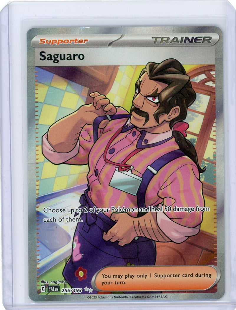 Trainer Saguaro 2023 Pokémon Paldea Evolved rare holo 255/193