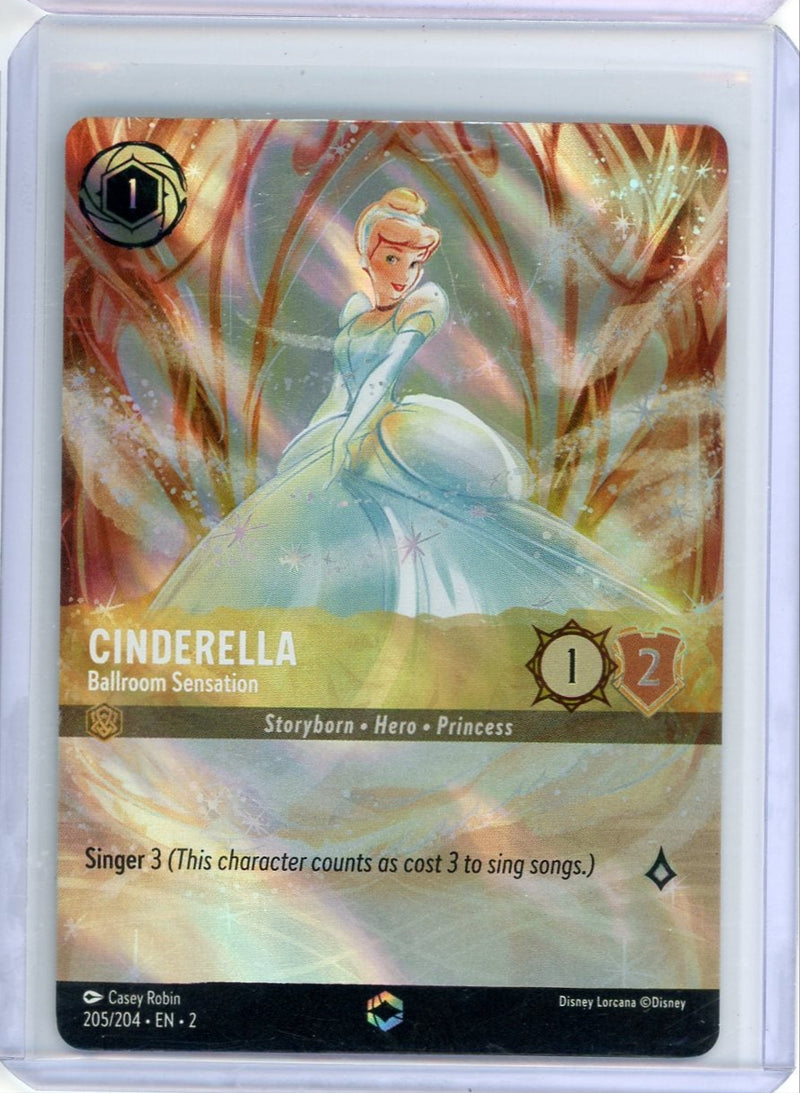 Cinderella Ballroom Sensation Disney Lorcana Floodborn enchanted