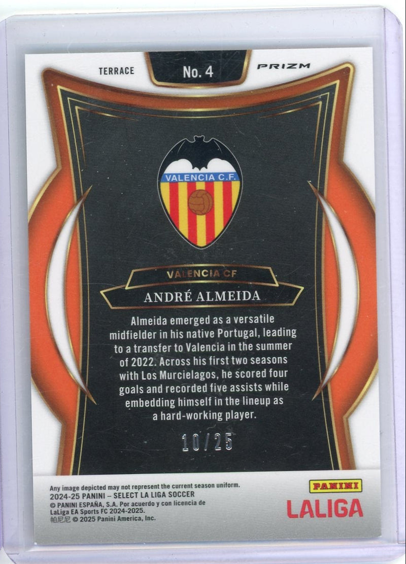 Andre Almeida 2024-25 Panini Select tie-dye prizm 