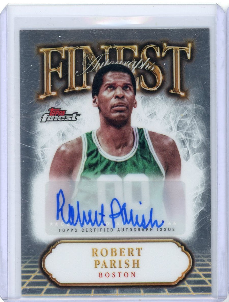 Robert Parish 2024-25 Topps Finest autograph