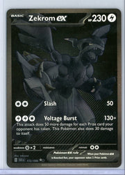 Zekrom ex Pokémon Black Bolt Black & White Rare #172/086