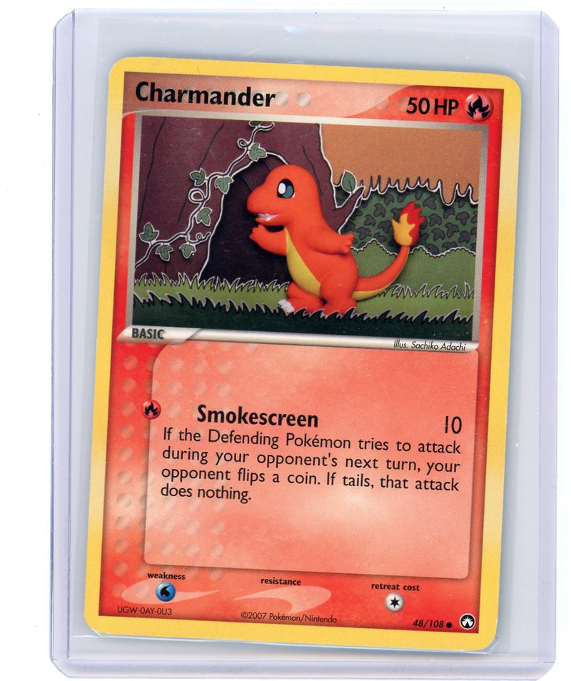 Charmander 2007 Pokemon non holo 48/108