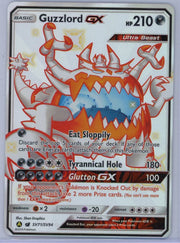 Guzzlord GX GX Pokémon Hidden Fates Shiny #SV71/SV94