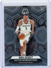 Victor Wembanyama 2023-24 Panini Mosaic Victor Wembanyama NBA Debut Rookie
