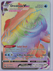Dreadnaw VMAX Pokémon Champions Path Rainbow Rare #075/073