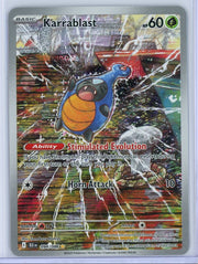 Karrablast Pokémon Black Bolt Illustration Rare #094/086