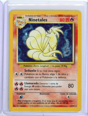 Ninetales Pokemon Base Set holo #12/102 HP/DMG