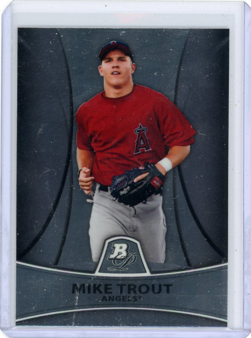 Mike Trout 2010 Bowman Platinum #PP5