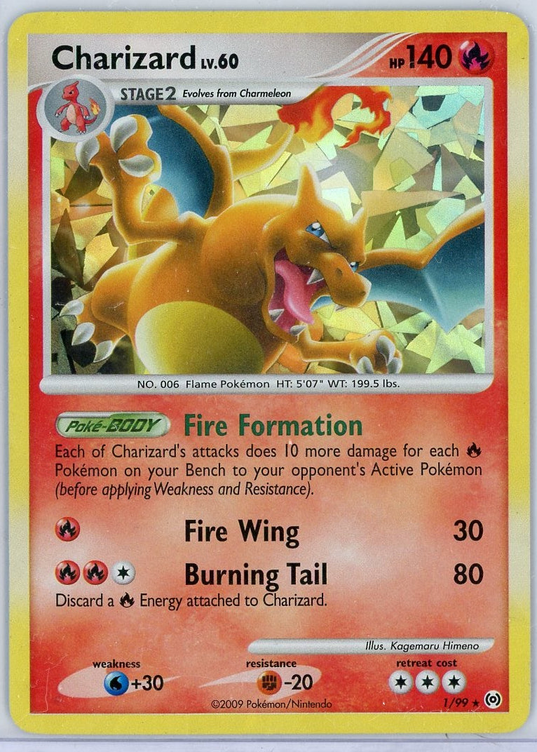 Charizard Pokémon Cracked Ice Deck Exclusives #1/99