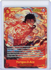 Portgas.D.Ace One Piece OP16-118 Secret Rare Alternate Art
