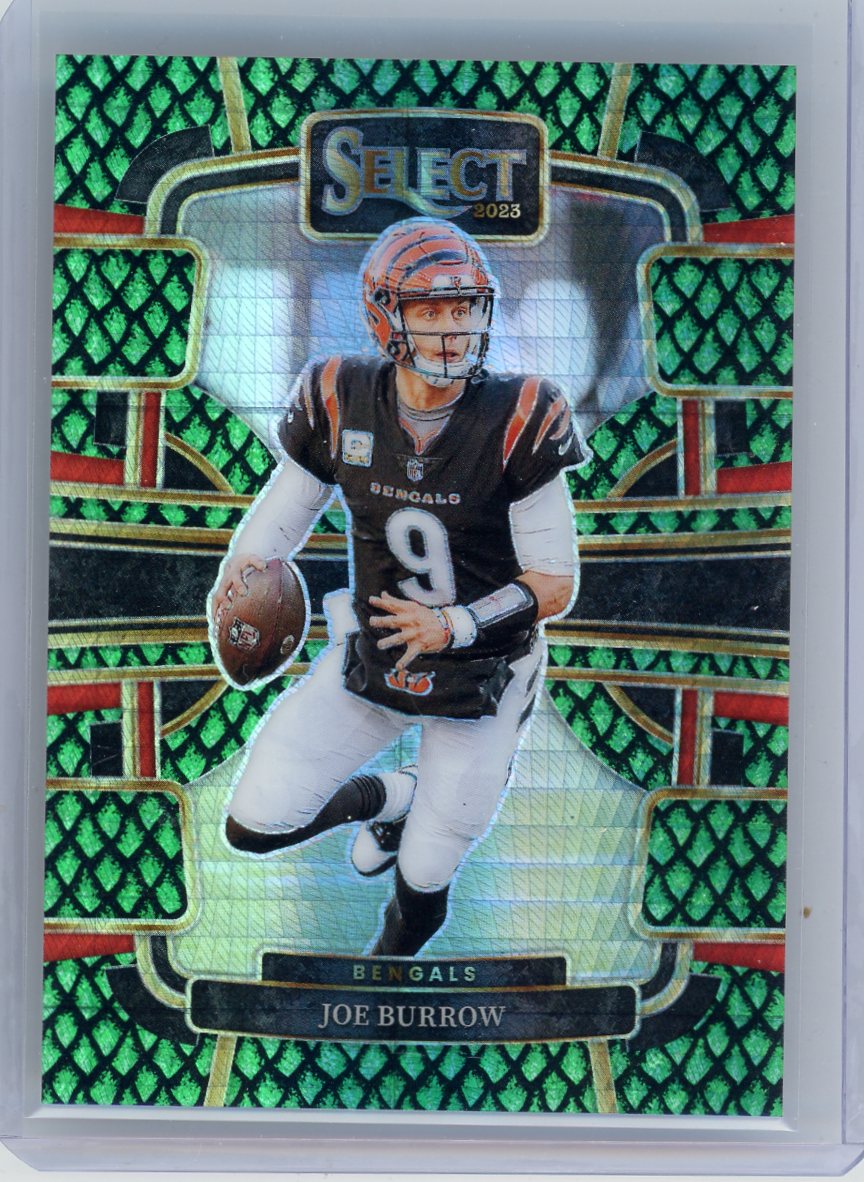 Joe Burrow 2023 Panini Select Concourse Dragon Scale #'d 03/70