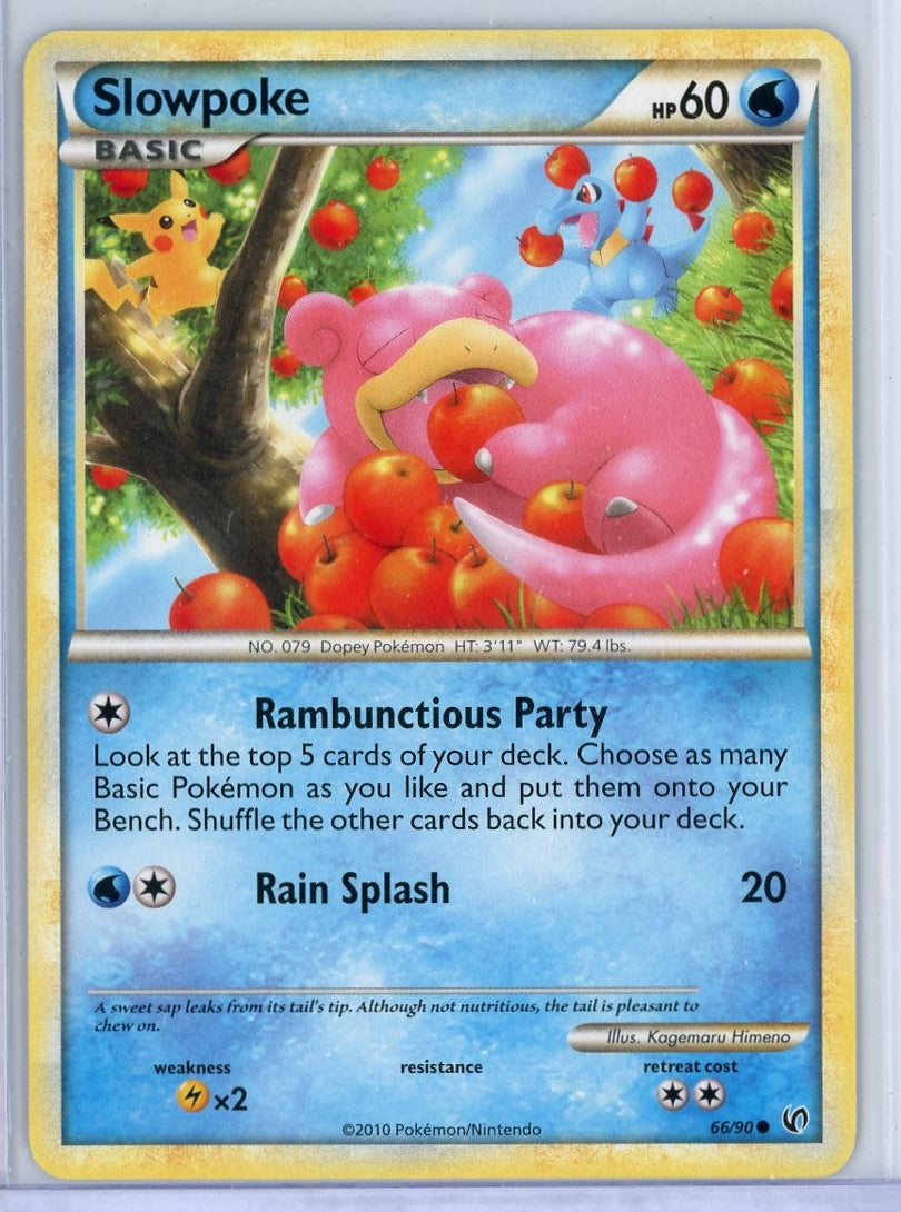 Slowpoke Pokémon Undaunted #66/90