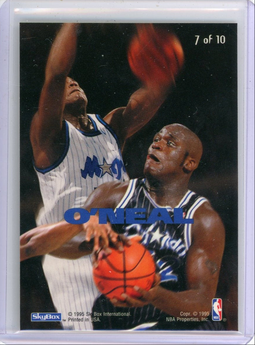 Shaquille O'Neal 1995 SkyBox Ntense #7