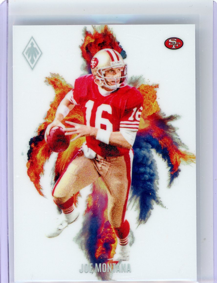 Joe Montana 2024 Panini Phoenix Color Blast