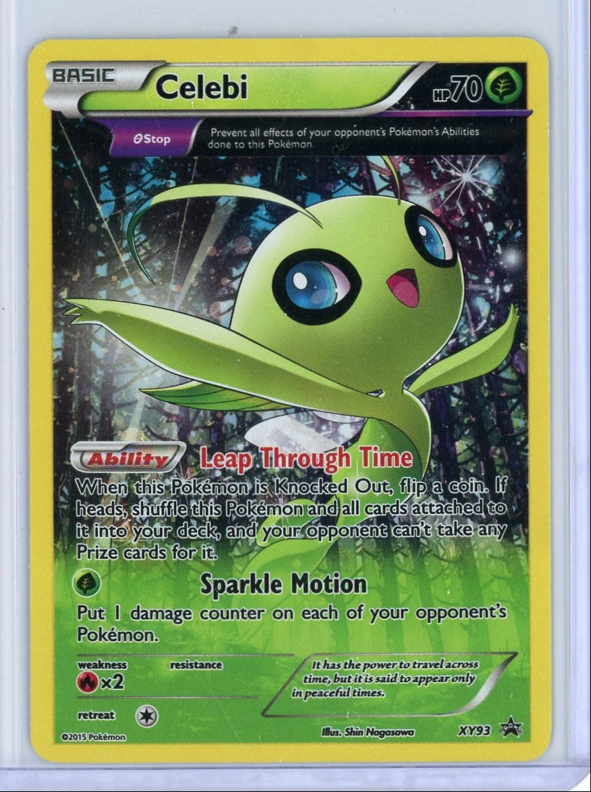 Celebi Pokémon XY Black Star Promo #XY93