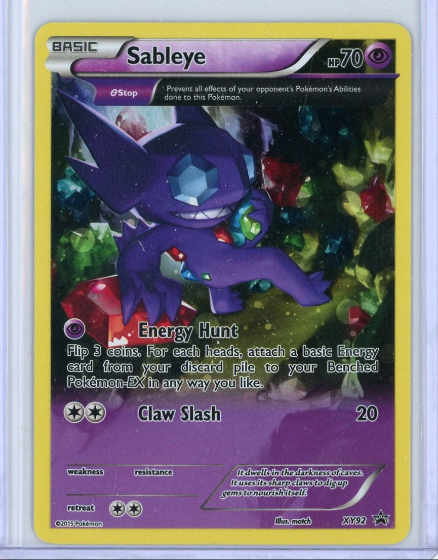 Sableye Pokémon XY Black Star Promo #XY92