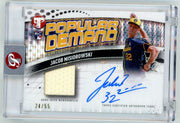 Jacob Misiorowski 2026 Topps Pristine Popular Demand Autographed Relic #'d  24/55